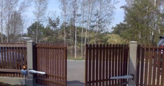 Купить распашные ворота из штакетника Нефтекамск, цена от 2723 руб.